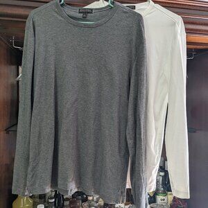 Banana Republic Men's long sleeve bundle one hundred percent cotton Large